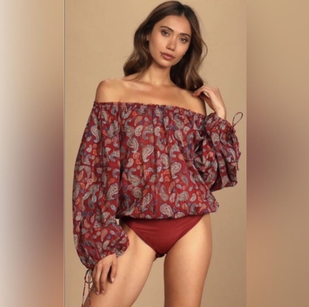 Free People Sundown Bodysuit In Vintage Combo L